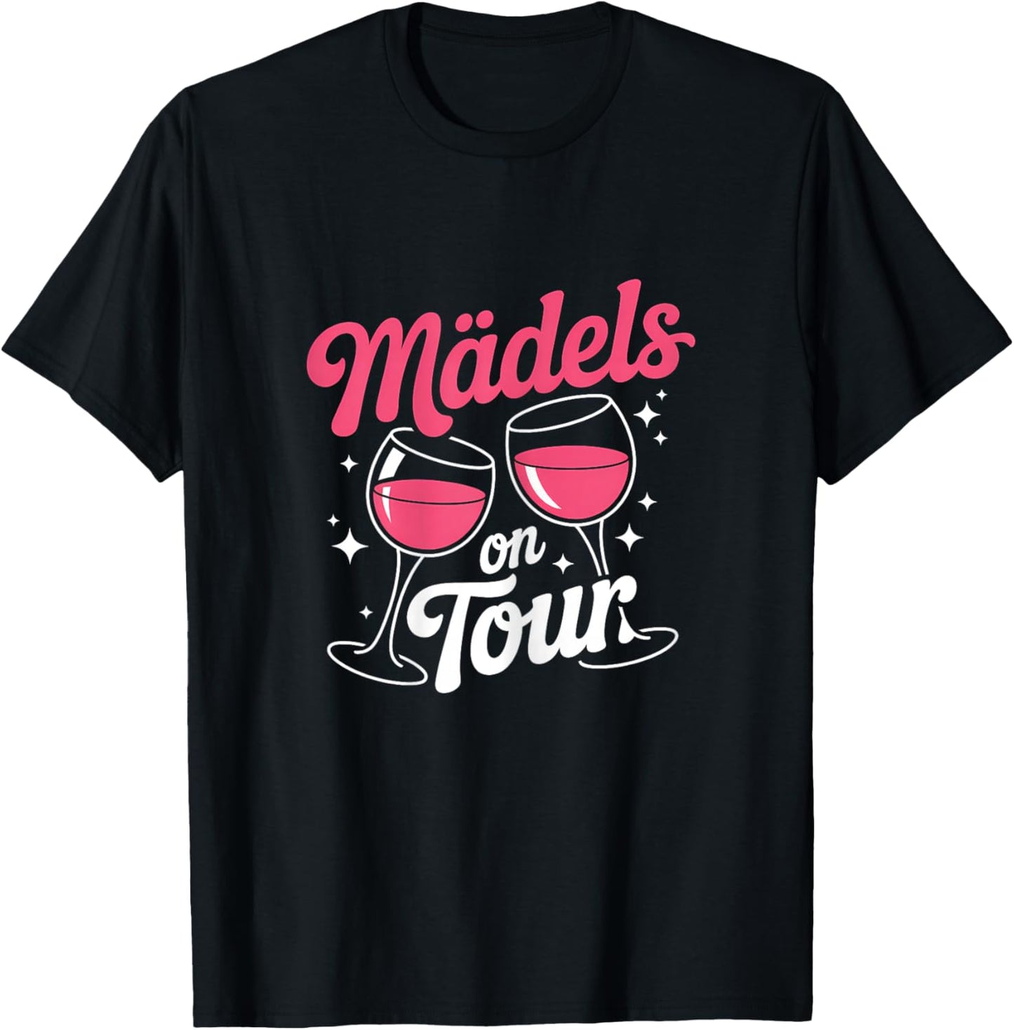 Mädels On Tour Mädels Ausflug Mädelsabend BFFs T-Shirt - T-Shirt | Black