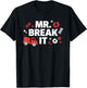 Funny Mr Fix It Mr Break It Father and Son Matching Outfit T-Shirt - T-Shirt | Black
