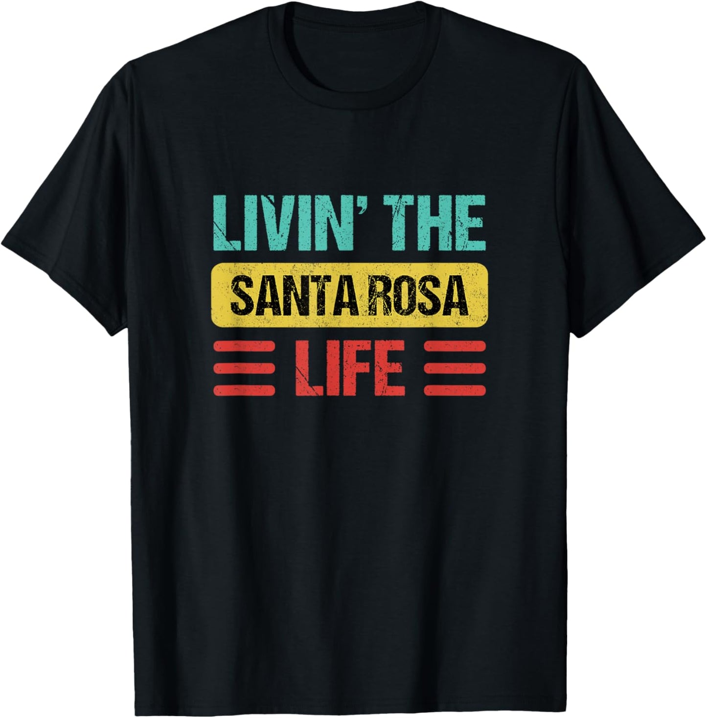 Santa Rosa T-Shirt - T-Shirt | Black