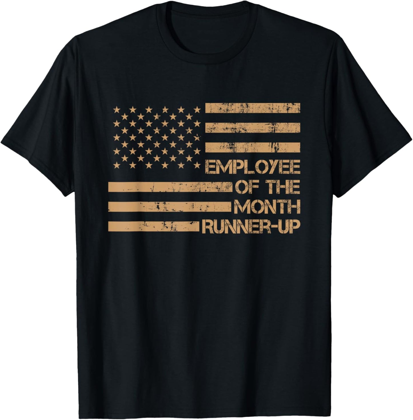 Employee Of The Month Runner-up T-Shirt - T-Shirt | Black