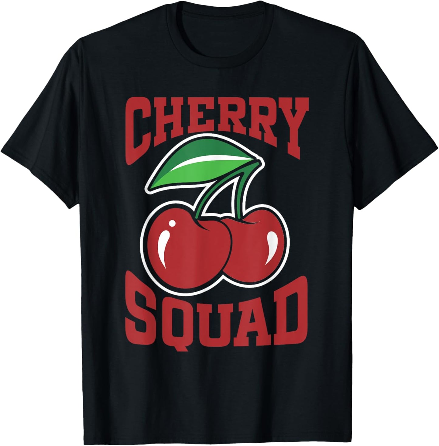 Cherry Squad T-Shirt - T-Shirt | Black