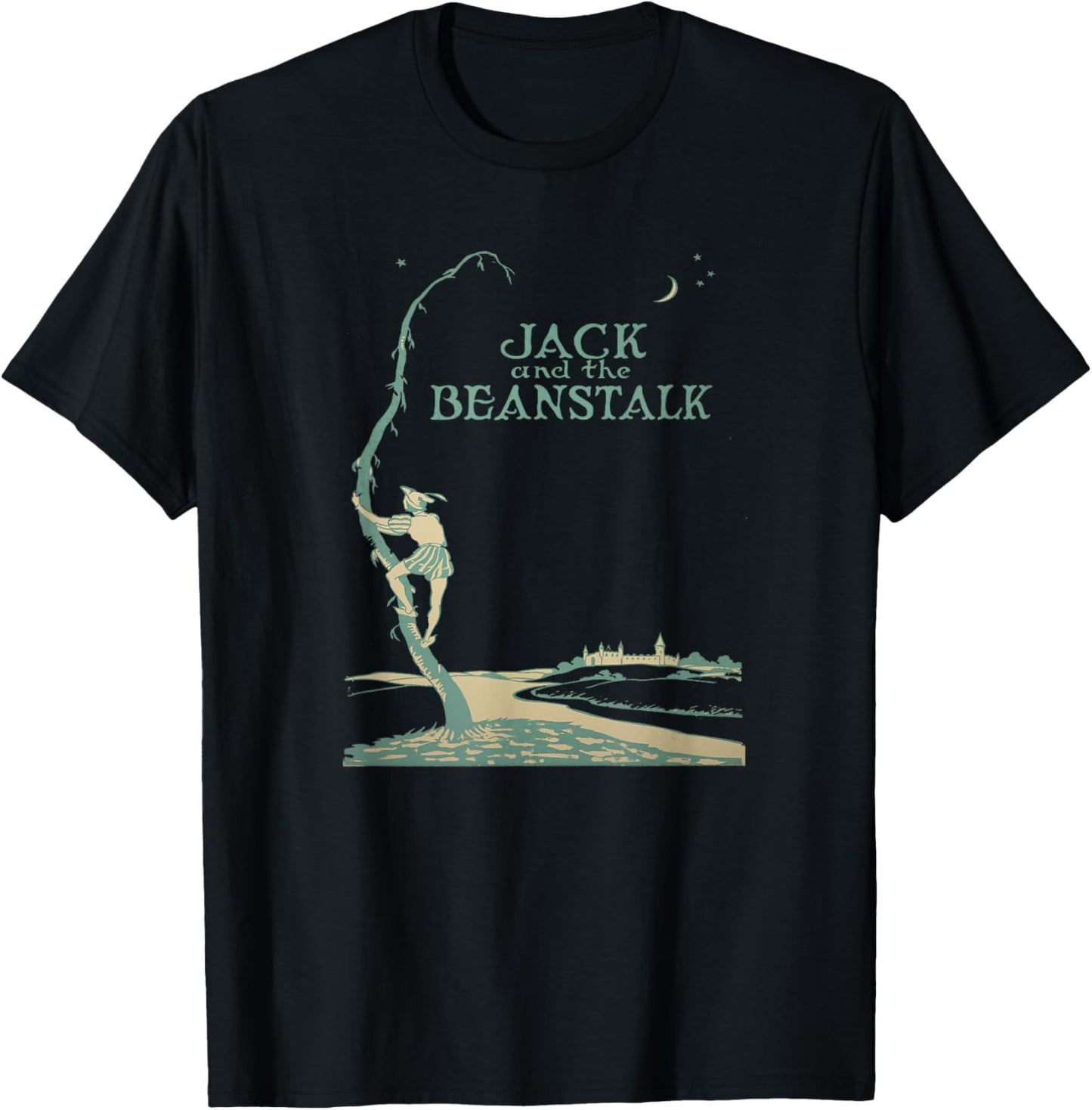 Jack and The Beanstalk T-Shirt - T-Shirt | Black
