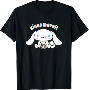Hello Kitty - Cute Cinnamoroll T-Shirt - T-Shirt | Black