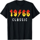 1966 Birthday Man 60th Decoration Funny 60s 60th Birthday T-Shirt - T-Shirt | Black