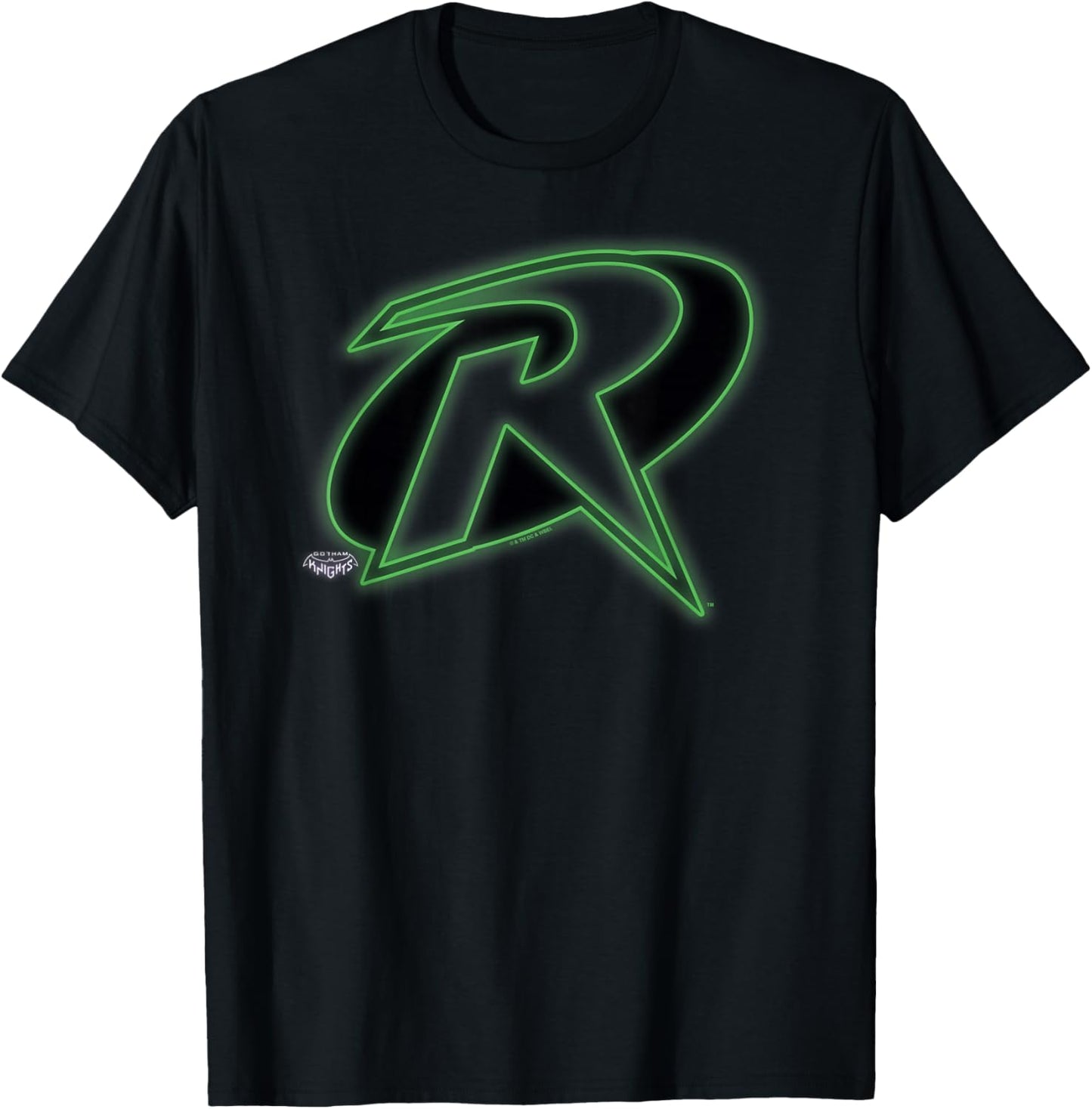 Gotham Knight Robin Logo T-Shirt - T-Shirt | Black