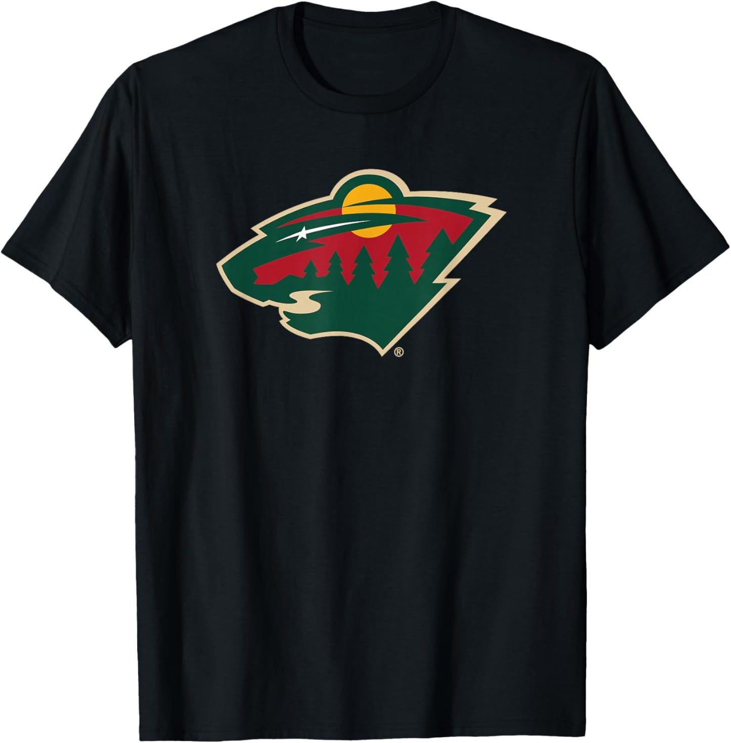 Minnesota Wild Icon Officially Licensed T-Shirt - T-Shirt | Black