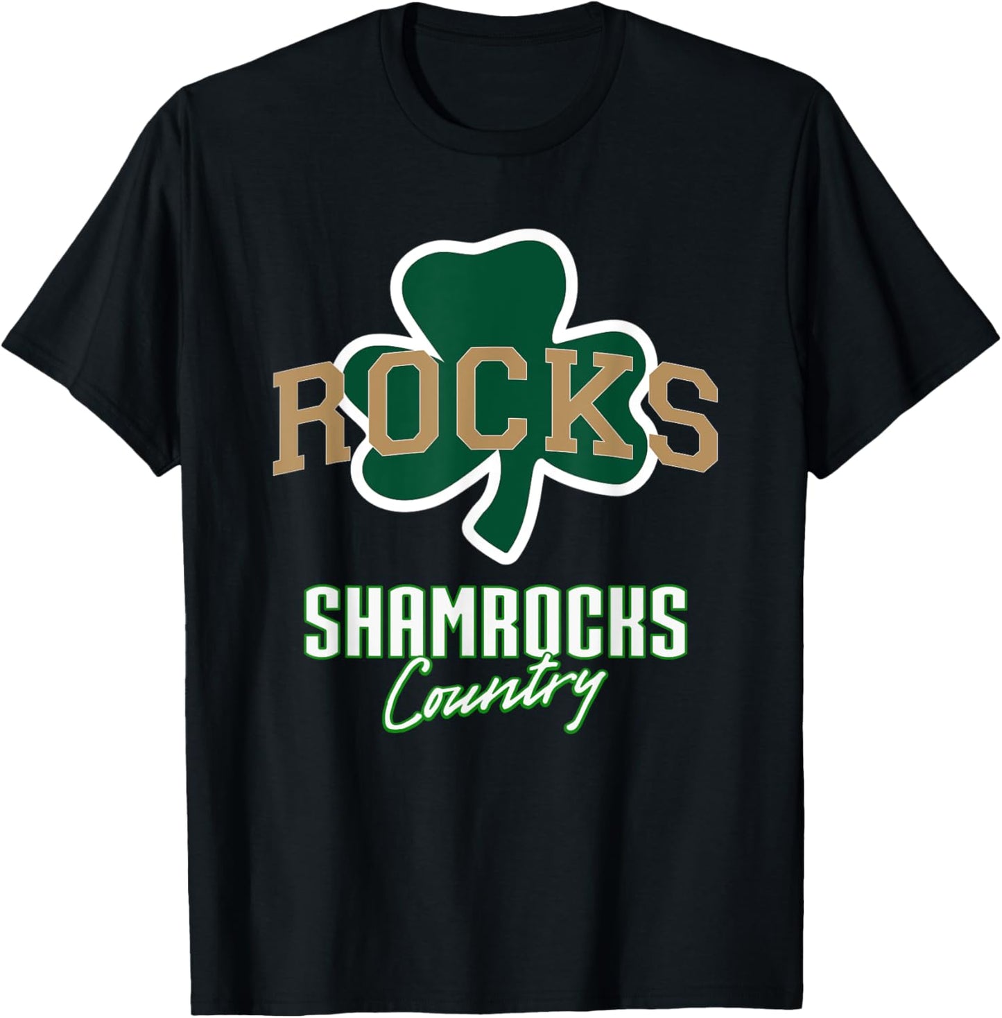 Westfield Shamrocks Logo Country HS T-Shirt - T-Shirt | Black
