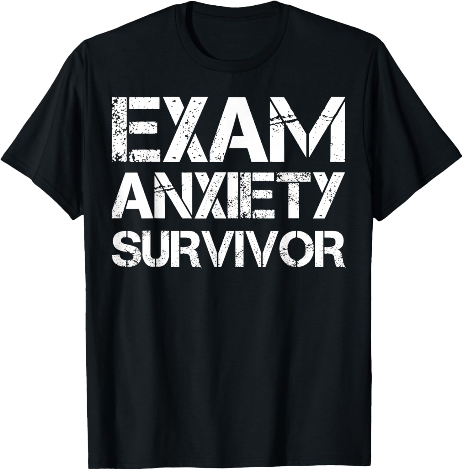 Survivant de l'anxiété d'examen T-Shirt - T-Shirt | Black