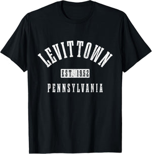 Levittown Pennsylvania Pride T-Shirt - T-Shirt | Black