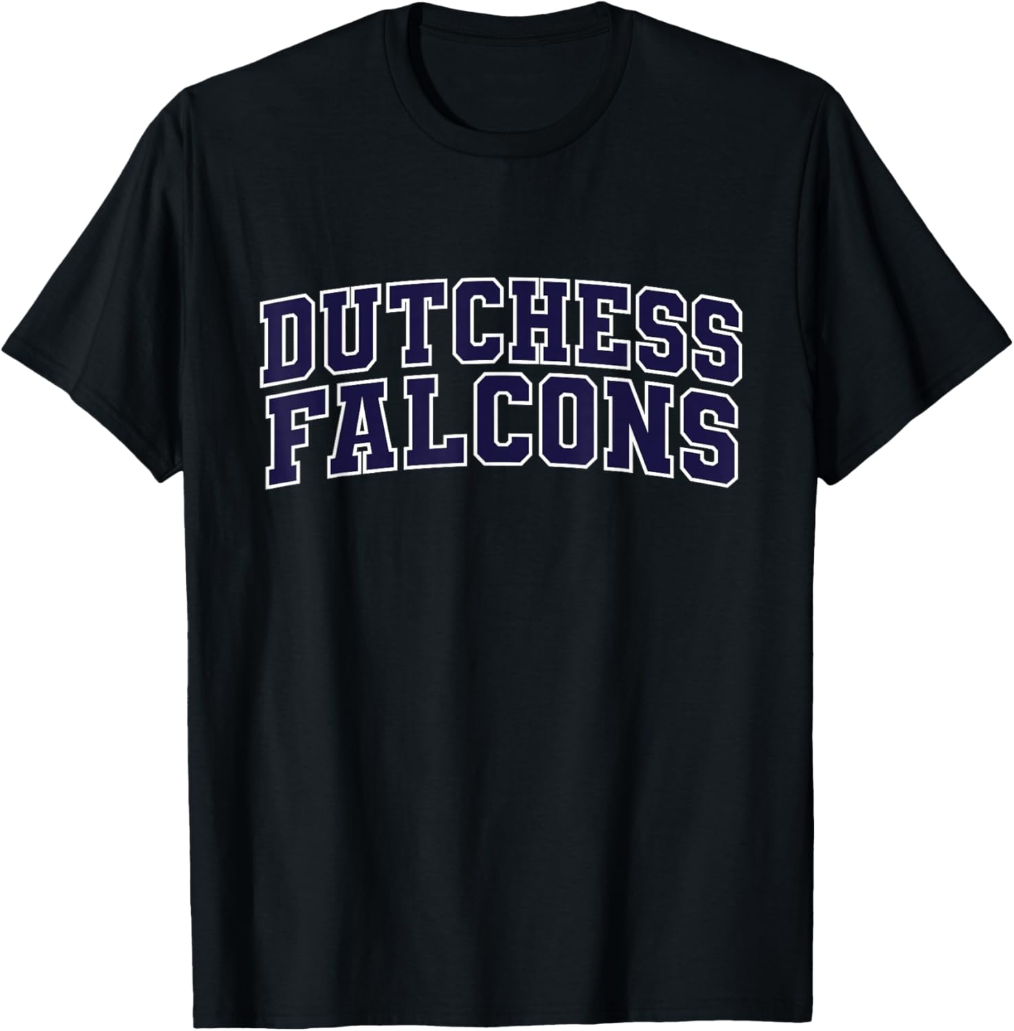 Dutchess Community College DCC Apparel Sports Fan T-Shirt - T-Shirt | Black