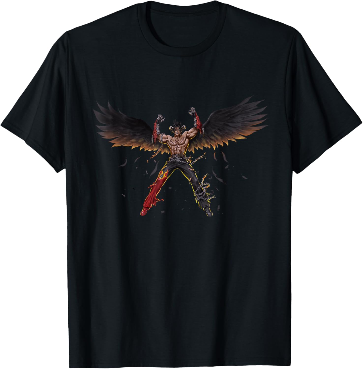 TEKKEN7 Devil JIN 004 T-Shirt - T-Shirt | Black
