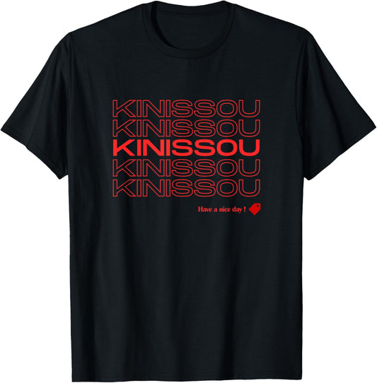 Kinissou Chuukese Thank You | Micronesian Pride T-Shirt - T-Shirt | Black