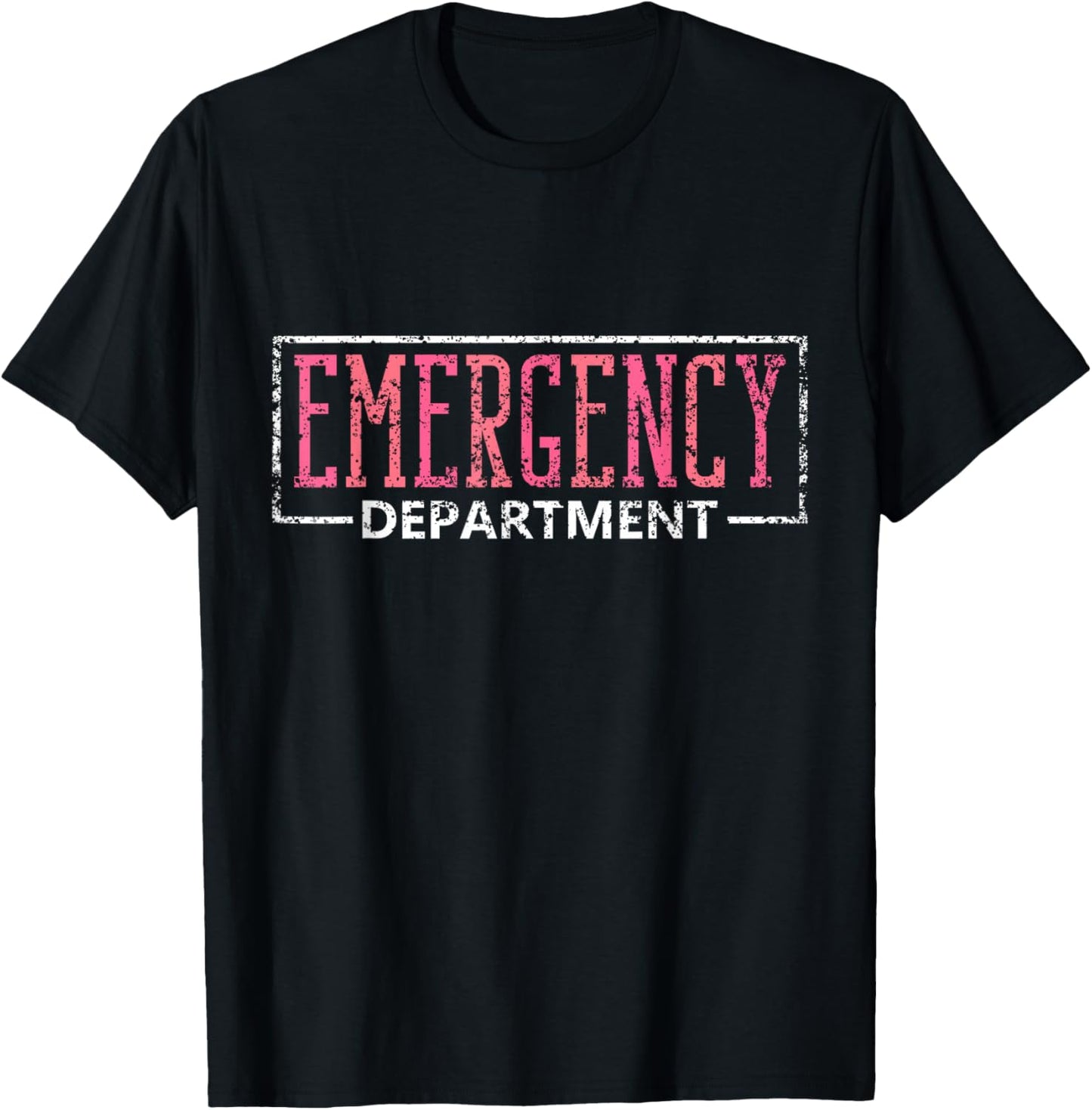Emergency Department Nurses Nursing Icu Emergency Nurse T-Shirt - T-Shirt | Black