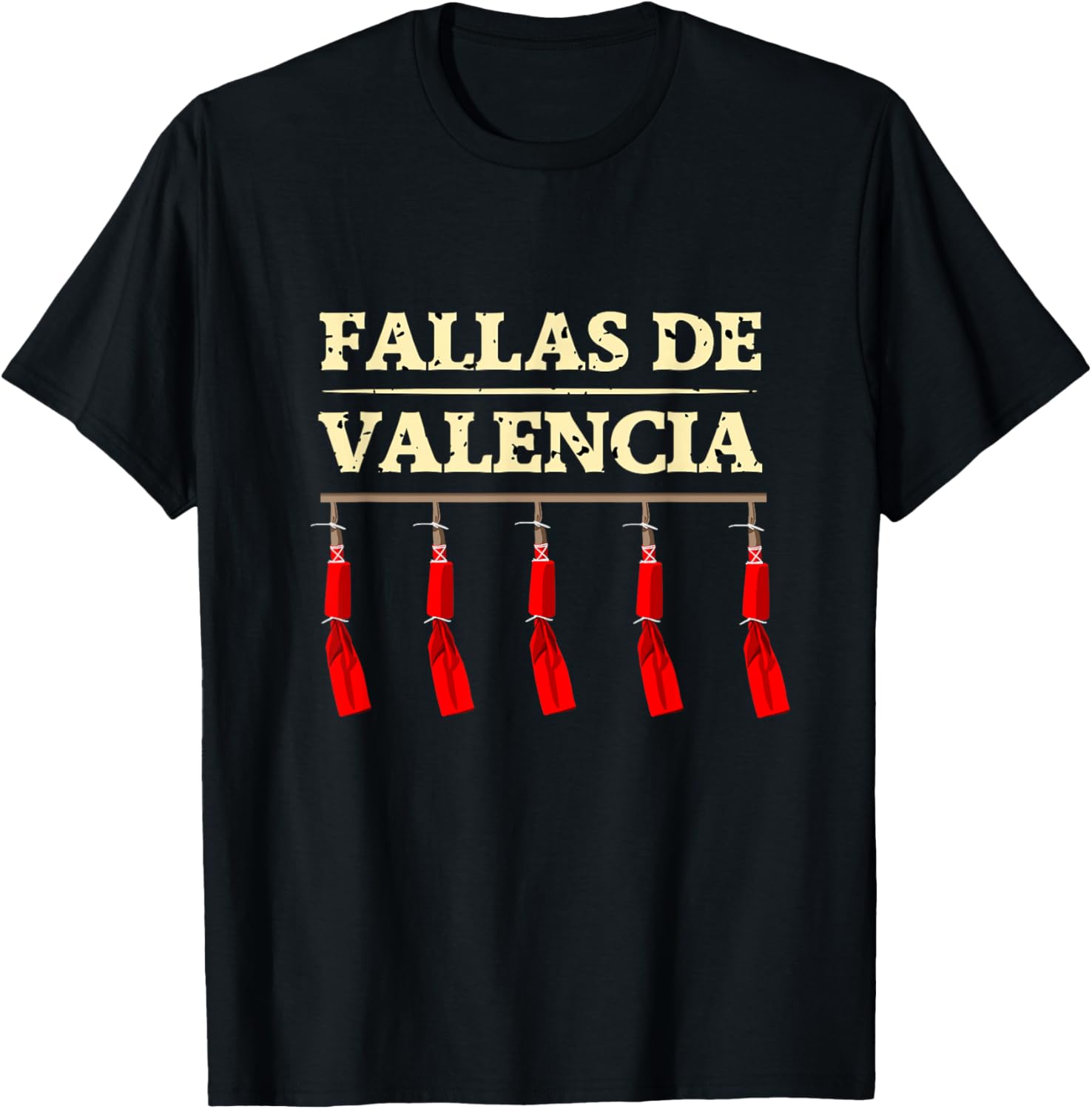 Fallas de Valencia T-Shirt - T-Shirt | Black