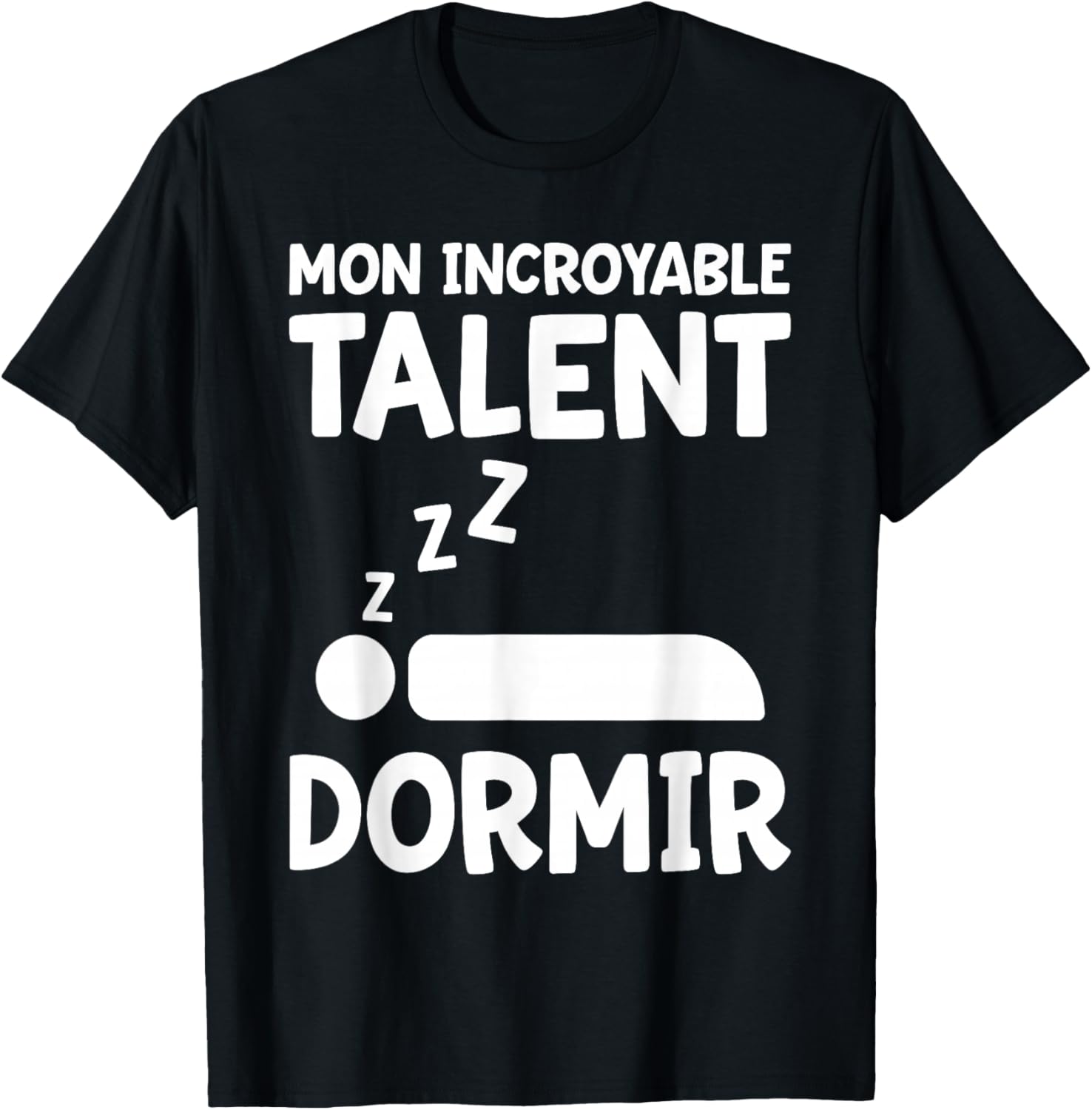 Humor Talent Sleep Nap Gift Sleeper T-Shirt - T-Shirt | Black