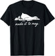 Made It to May Funny Teacher Duck Classroom Art T-Shirt - T-Shirt | Black