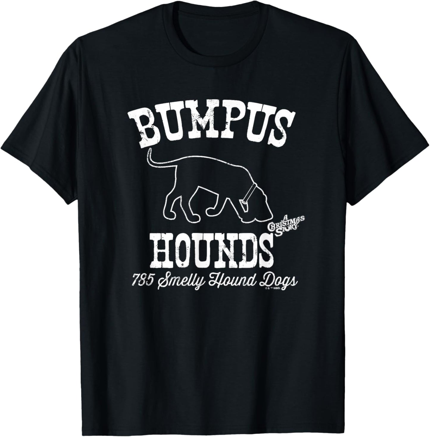 A Christmas Story Bumpus Hounds T-Shirt - T-Shirt | Black