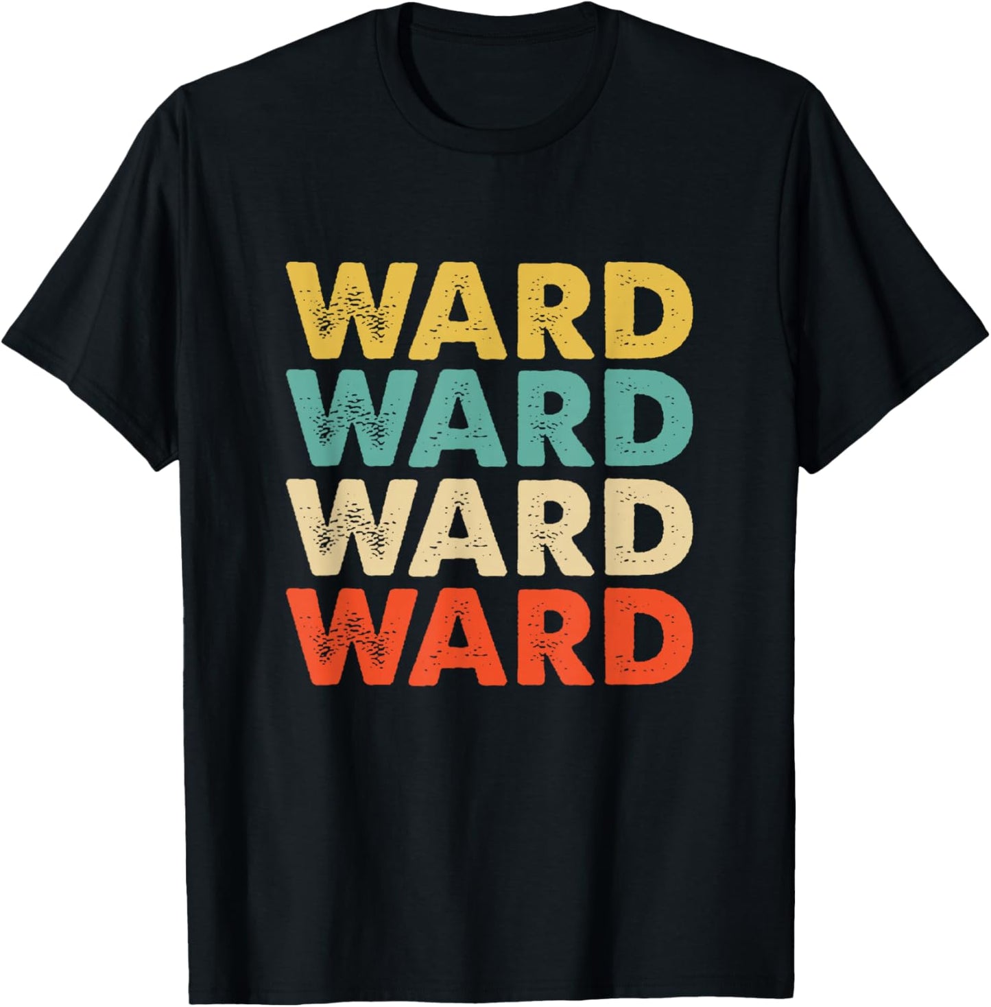 Ward Name T-Shirt - T-Shirt | Black
