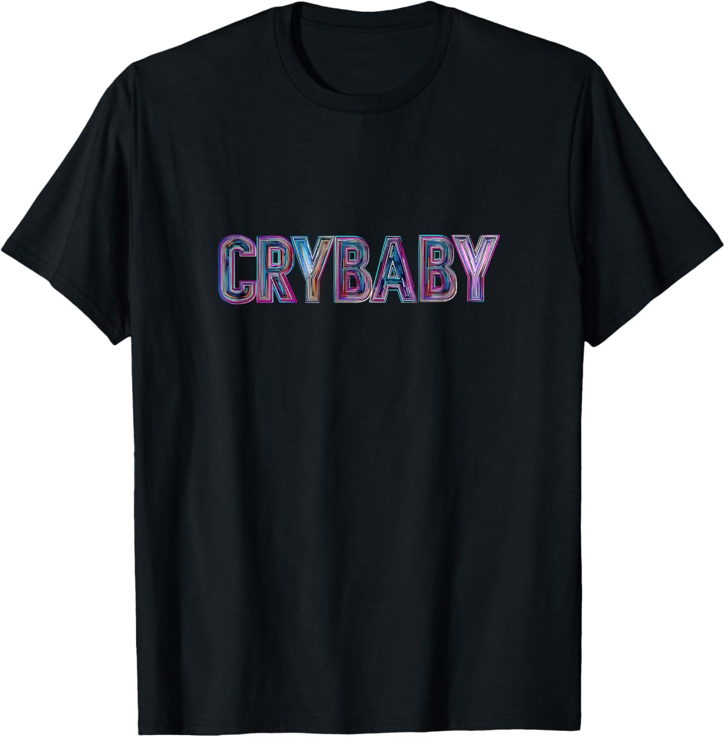 Crybaby Speech Look for Man and Woman T-Shirt - T-Shirt | Black