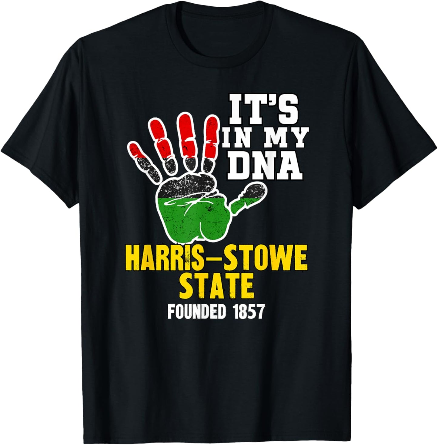 Harris–Stowe State, HSSU, Souvenir HBC Design T-Shirt - T-Shirt | Black