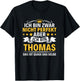 Name Ich Bin Thomas T-Shirt - T-Shirt | Black