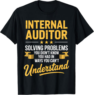 Funny Auditor Design Women Audit Compliance Auditor T-Shirt - T-Shirt | Black