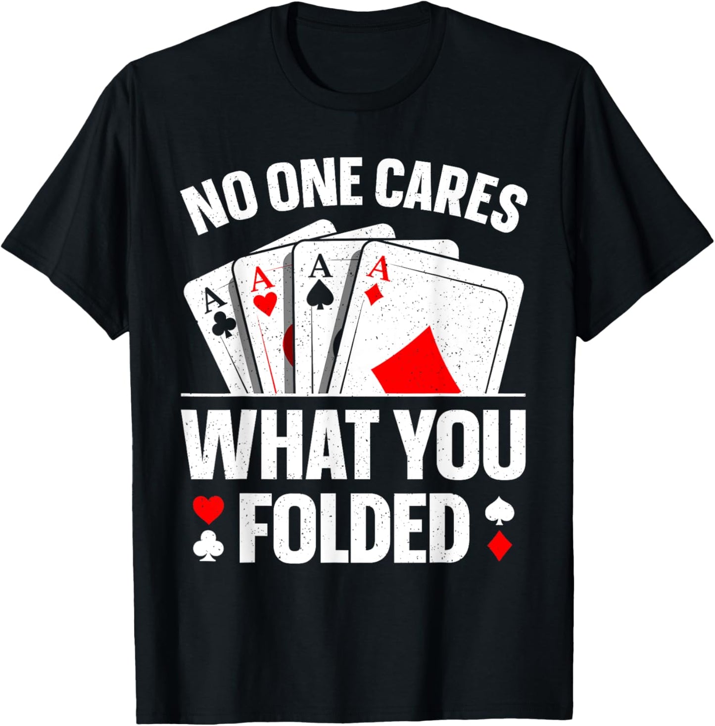 Funny Poker Art Women Play Poker Lover Poker Player T-Shirt - T-Shirt | Black