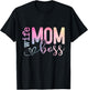Wife Mom Boss Shirt, Mothers Day Boss T-Shirt - T-Shirt | Black