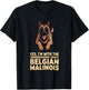 Cartoon Pet Dog Breed Yes Im with the Crazy Belgian Malinois T-Shirt - T-Shirt | Black