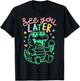 See You Later Teacher Summer Alligator Last Day of School T-Shirt - T-Shirt | Black
