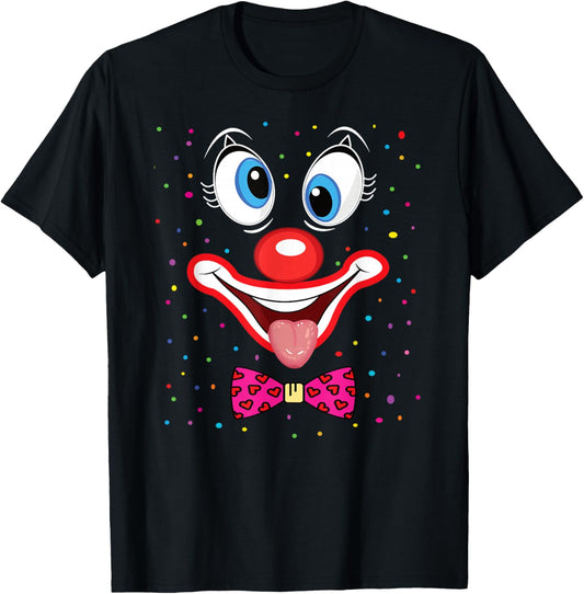Clown Carnival Costume Carnival Clown Costume T-Shirt - T-Shirt | Black