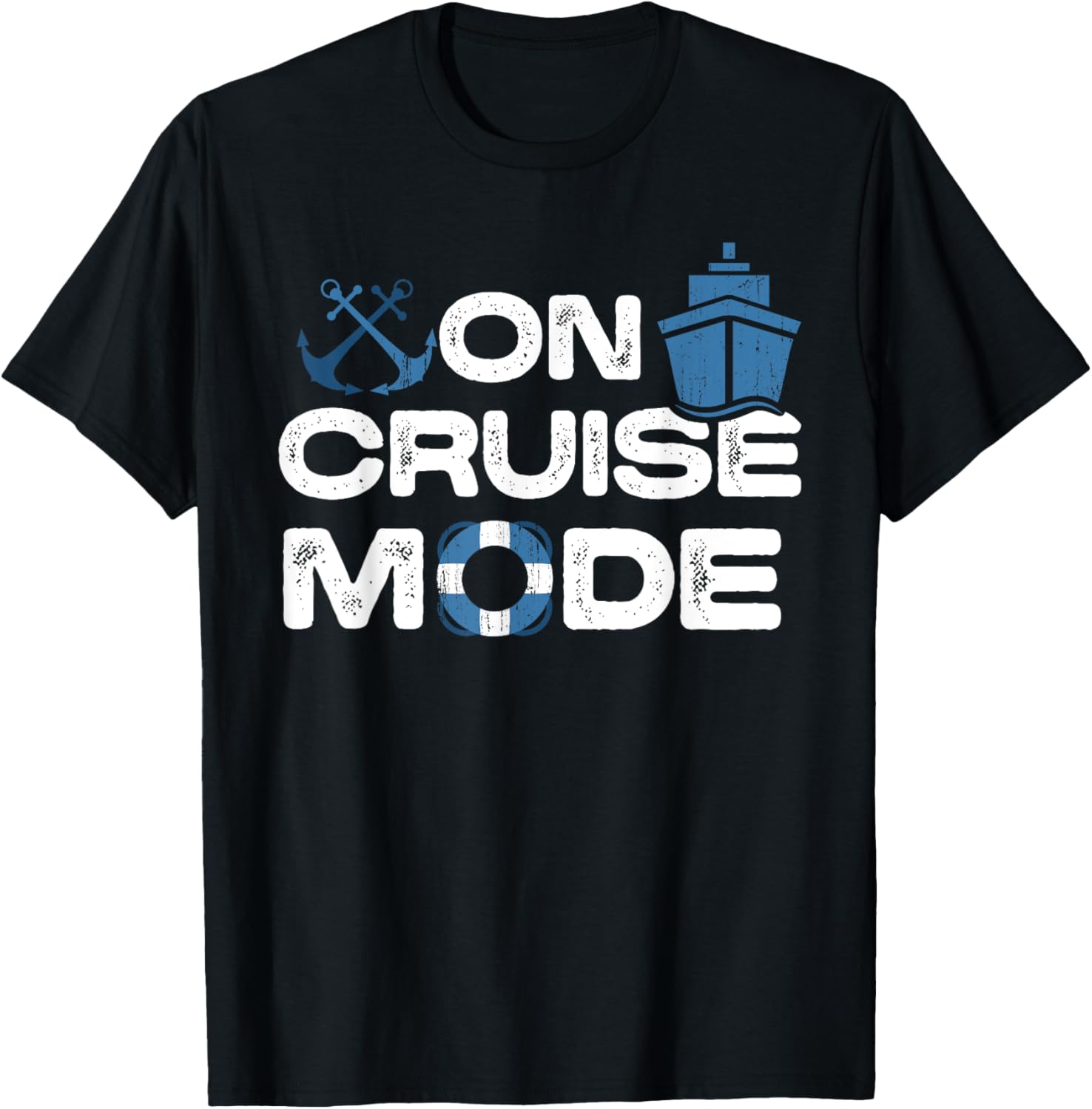 On Cruise Mode T-Shirt - T-Shirt | Black