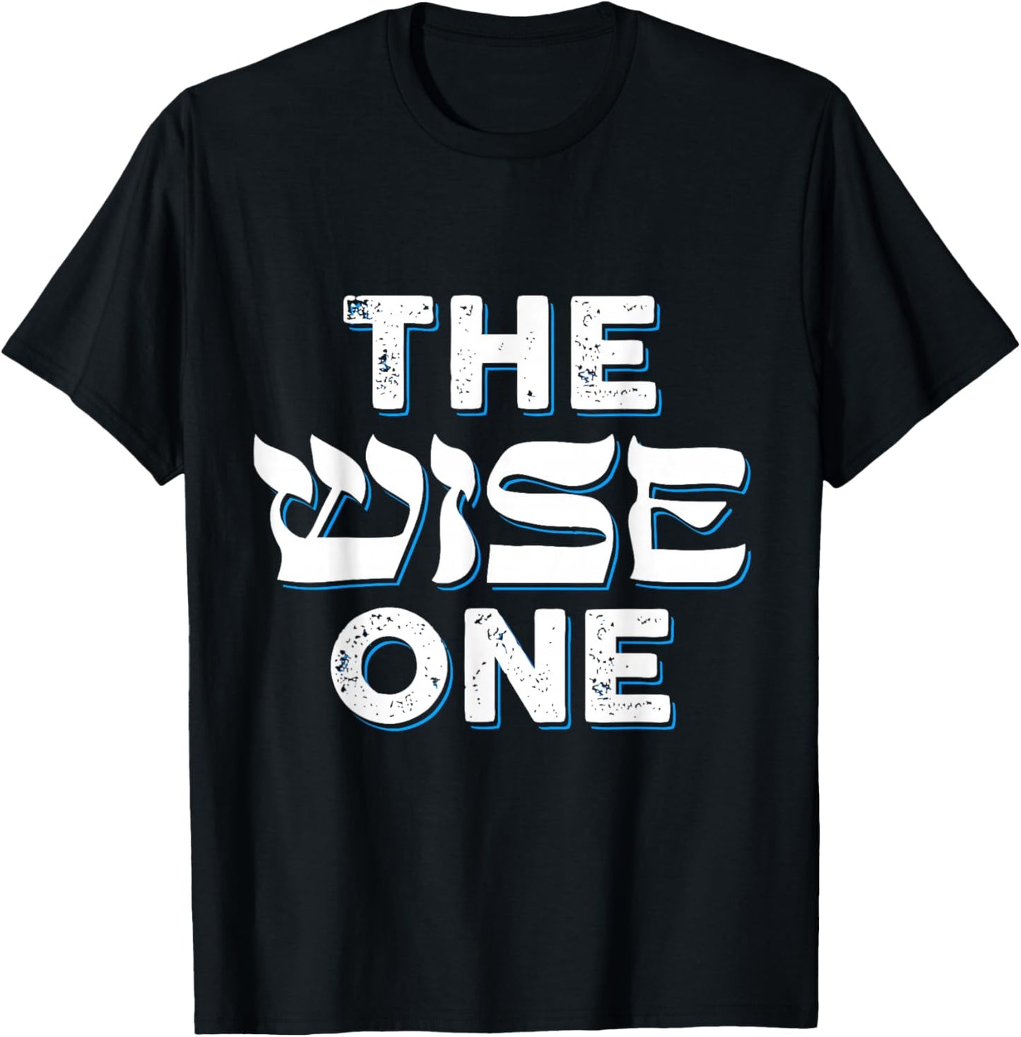Funny Passover The Wise One Wise Son Pesach Jewish Seder T-Shirt - T-Shirt | Black
