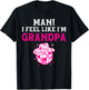 Man I Feel Like I'm Grandpa Birthday Cowgirl Matching Family T-Shirt - T-Shirt | Black