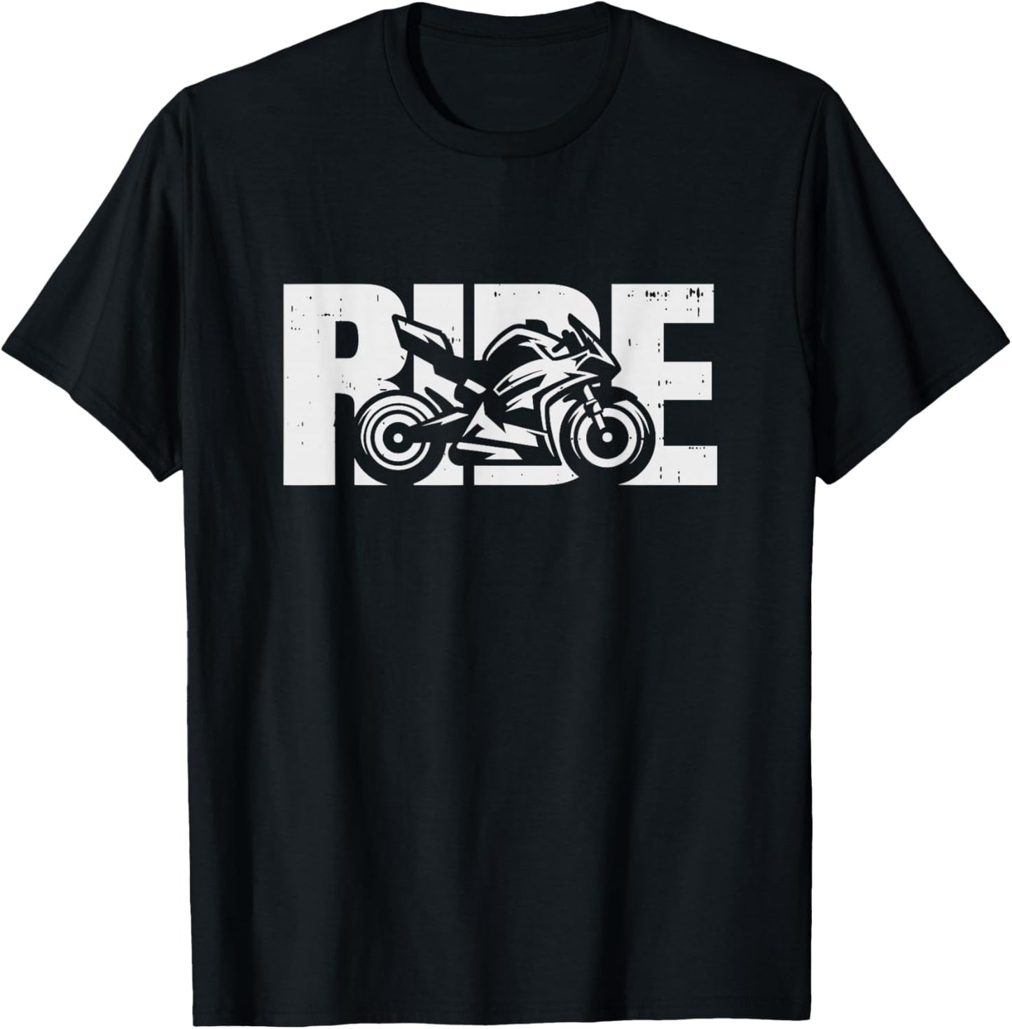 Motorcycle Rider Motorcyclist Race Biker T-Shirt - T-Shirt | Black