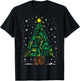 Marching Band Instrument Family Matching Christmas Tree T-Shirt - T-Shirt | Black