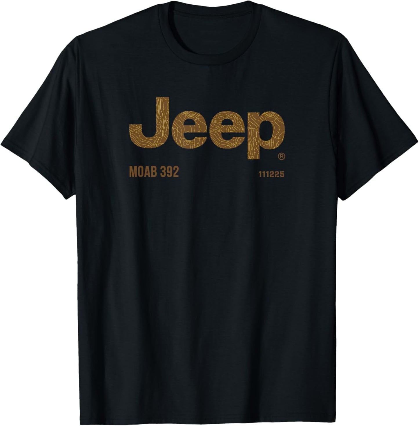 Jeep Moab 392 Officially Licensed T-Shirt - T-Shirt | Black