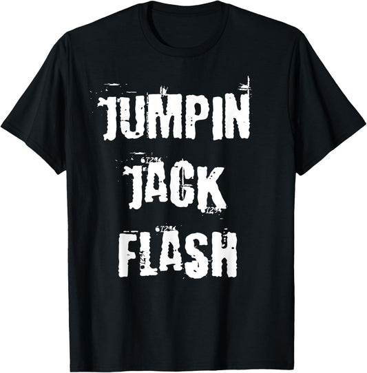 Jumpin Jack Flash T-Shirt - T-Shirt | Black