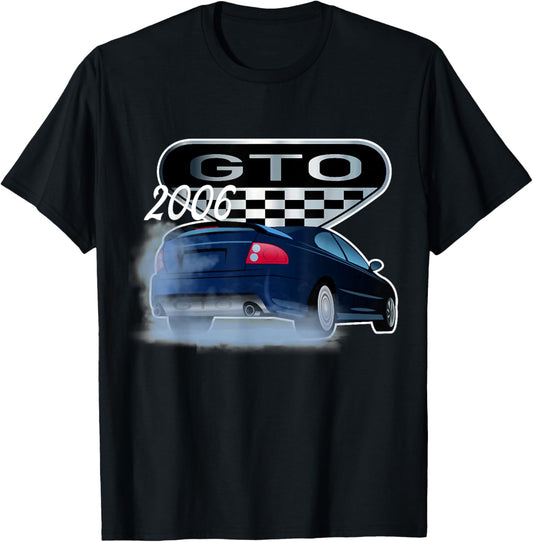 2006 GTO Classic Car Old School Muscle Car T-Shirt - T-Shirt | Black