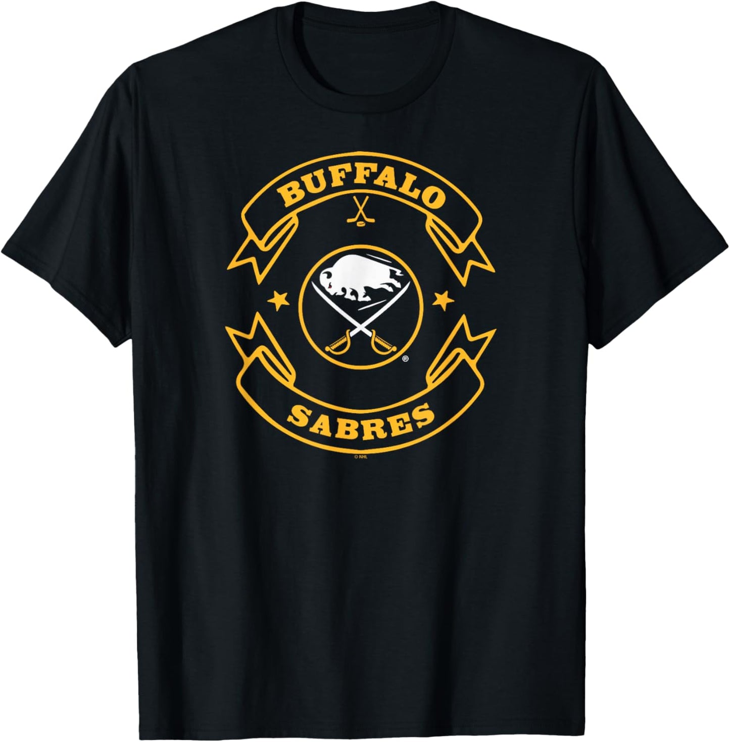 Buffalo Sabres Blaze Royal Officially Licensed T-Shirt - T-Shirt | Black