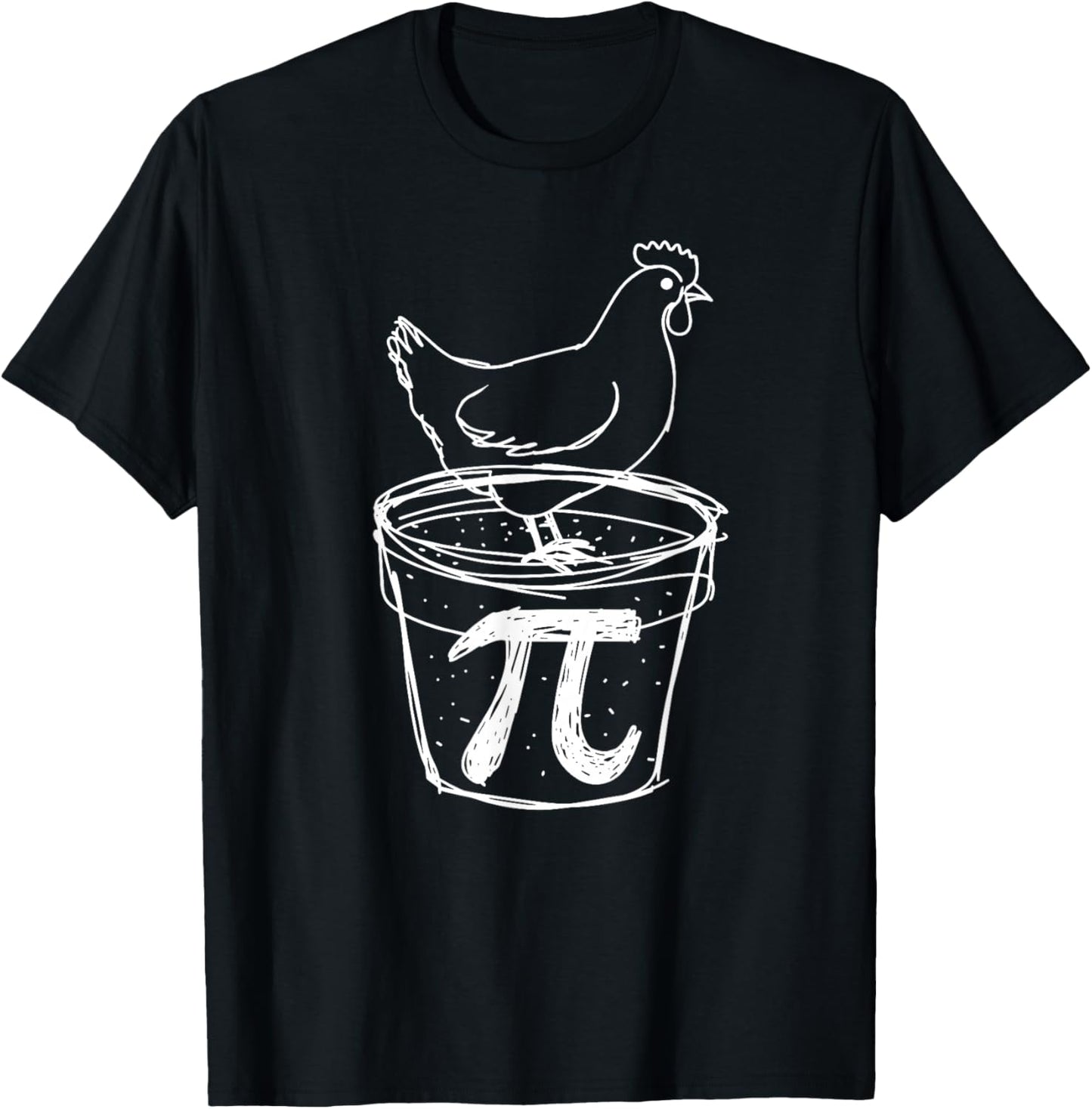 Chicken Pot Pie T Funny Pun T-Shirt - T-Shirt | Black
