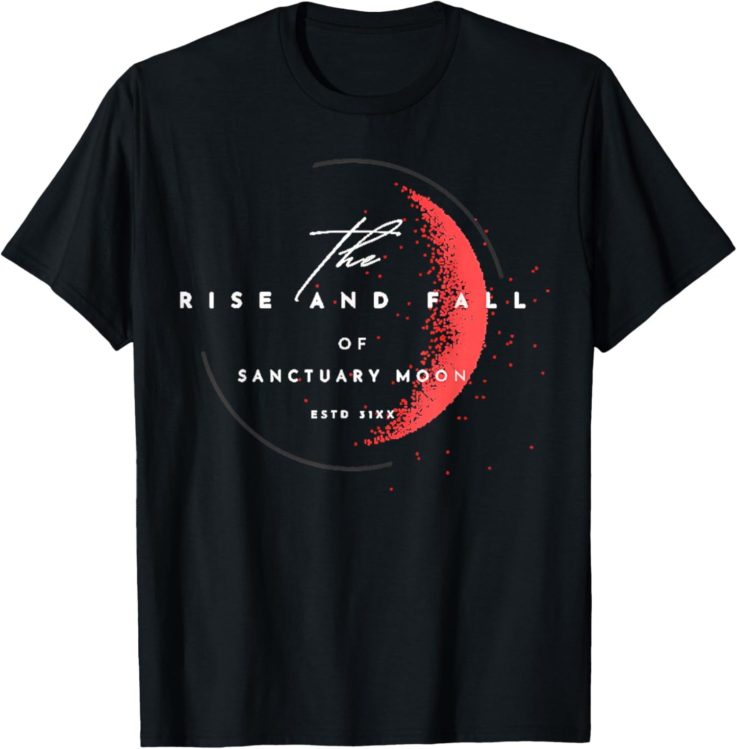 The Rise and Fall of Sanctuary Moon T-Shirt - T-Shirt | Black