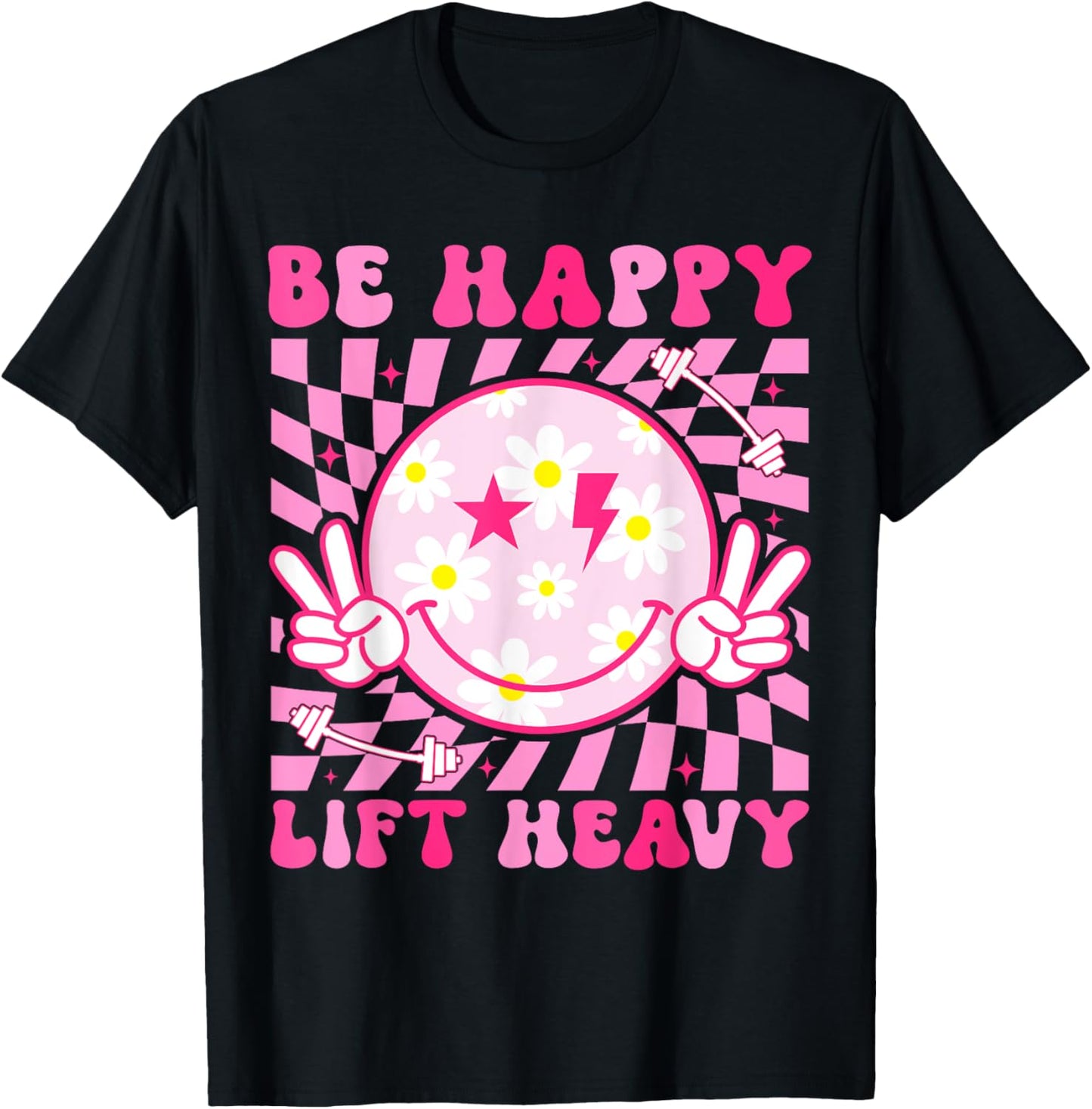 Funny Lift Heavy Workout Shirt for Gym Lover Bodybuilder T-Shirt - T-Shirt | Black
