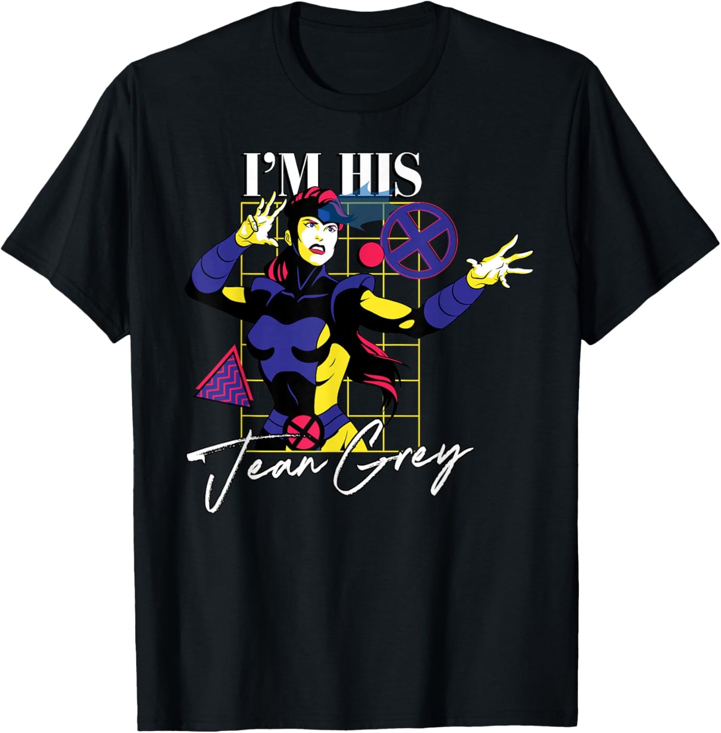 Marvel Super Heroes X-Men Couples Matching I’m His Jean Grey T-Shirt - T-Shirt | Black
