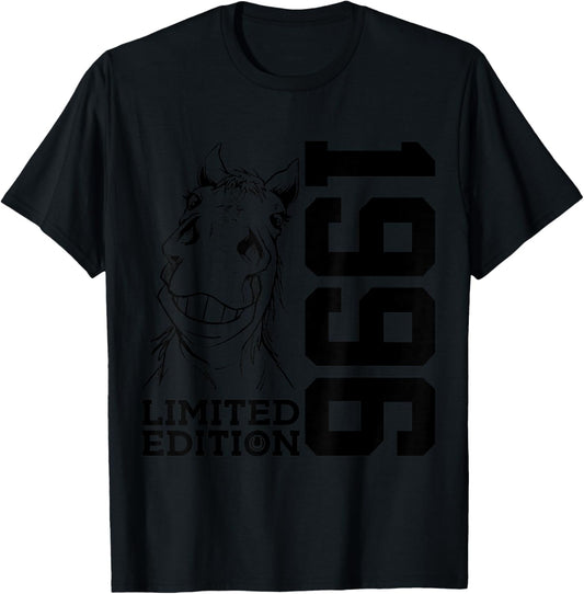 Riding 30th Birthday Horse Limited Edition 1996 Rider T-Shirt - T-Shirt | Black