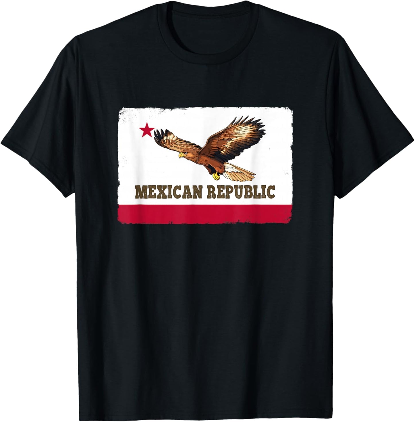 Mexican Republic - California Republic T-Shirt - T-Shirt | Black
