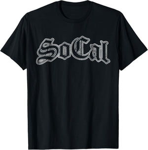 Vintage So Cal Southern California SoCal T-Shirt - T-Shirt | Black