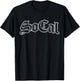 Vintage So Cal Southern California SoCal T-Shirt - T-Shirt | Black