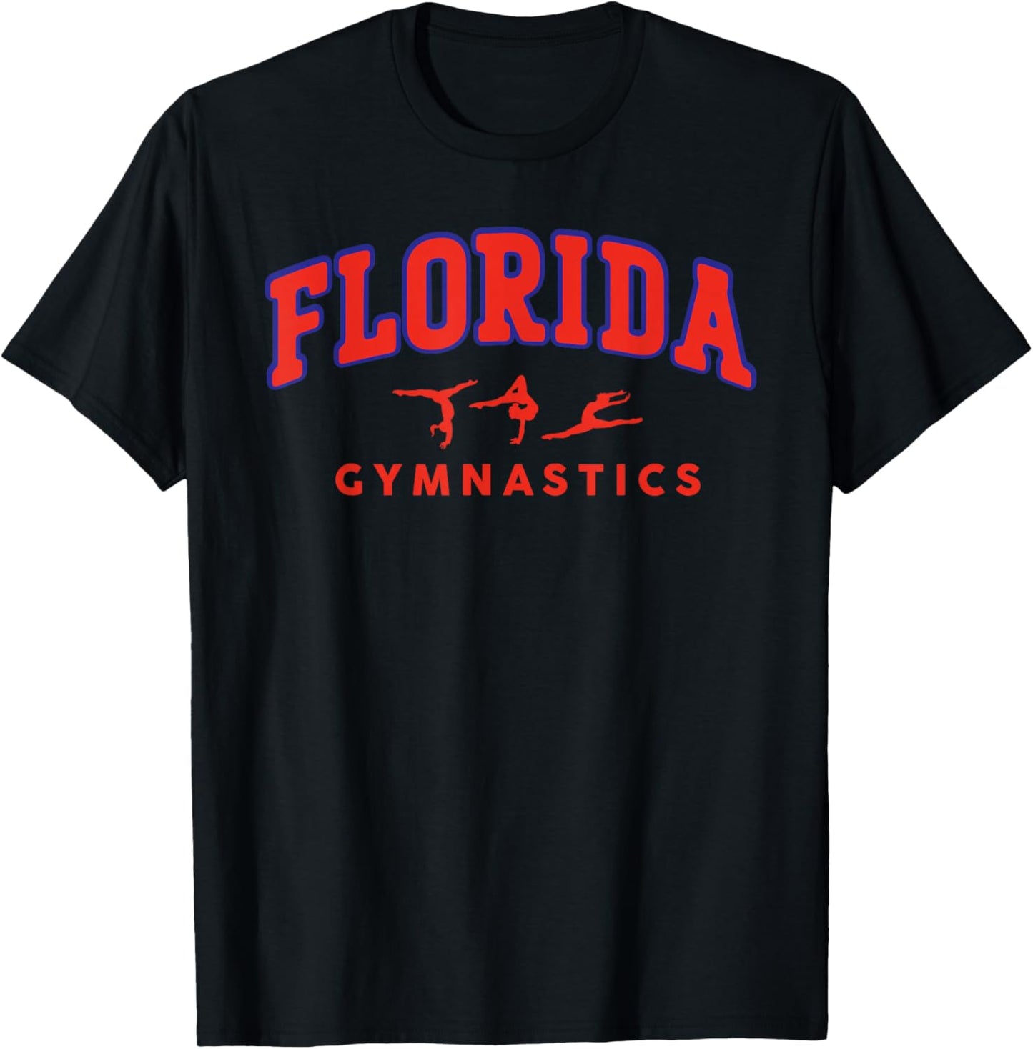 Florida Gymnastics Gymnasts T-Shirt - T-Shirt | Black