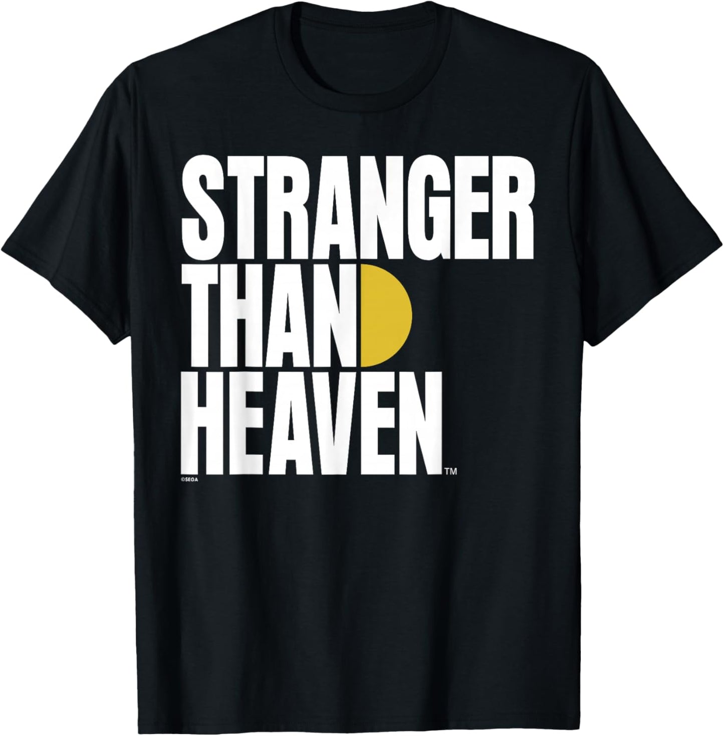 Stranger Than Heaven Logo (White) T-Shirt - T-Shirt | Black